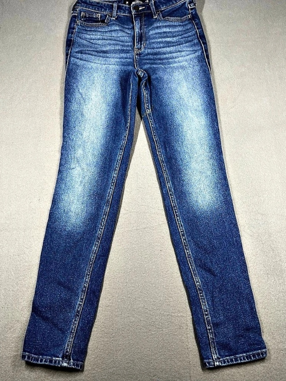 Hollister High Rise Super Skinny Vintage Stretch Jeans Blue Jeans Waist 26